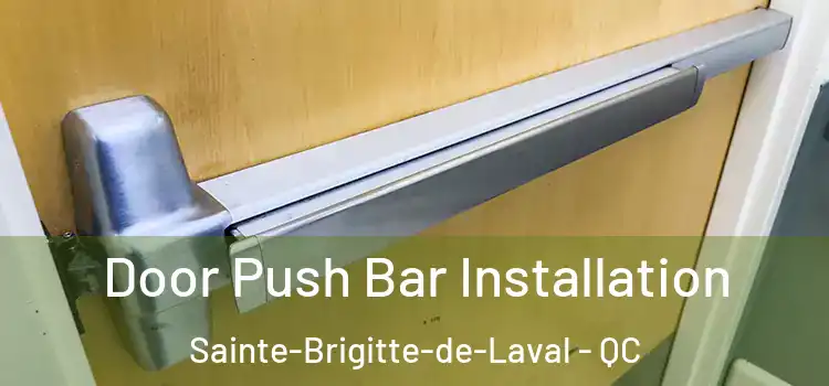 Door Push Bar Installation Sainte-Brigitte-de-Laval - QC