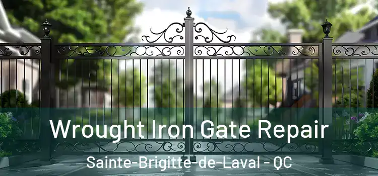  Wrought Iron Gate Repair Sainte-Brigitte-de-Laval - QC